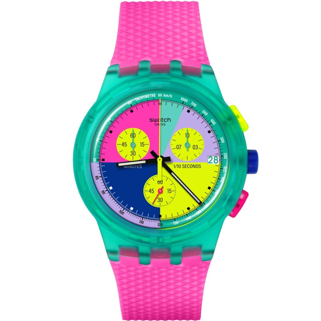 Swatch Susg408 Neon Flash Arrow