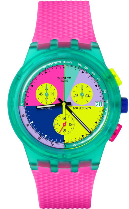 Swatch Susg408 Neon Flash Arrow