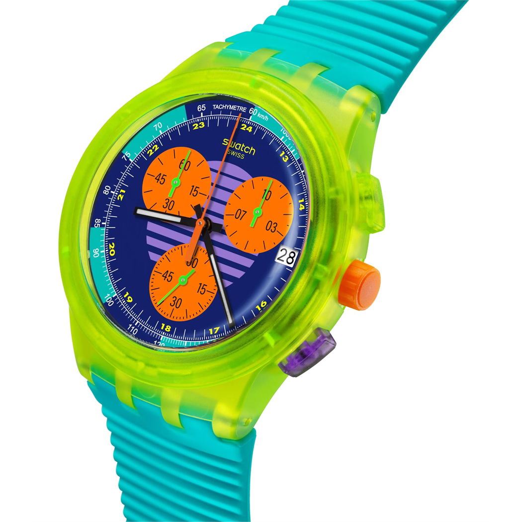 Swatch Susj404 Swatch Neon Wave