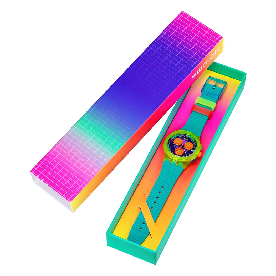 Swatch Susj404 Swatch Neon Wave