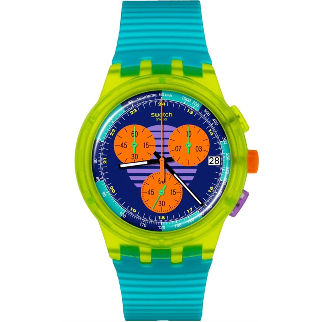Swatch Susj404 Swatch Neon Wave