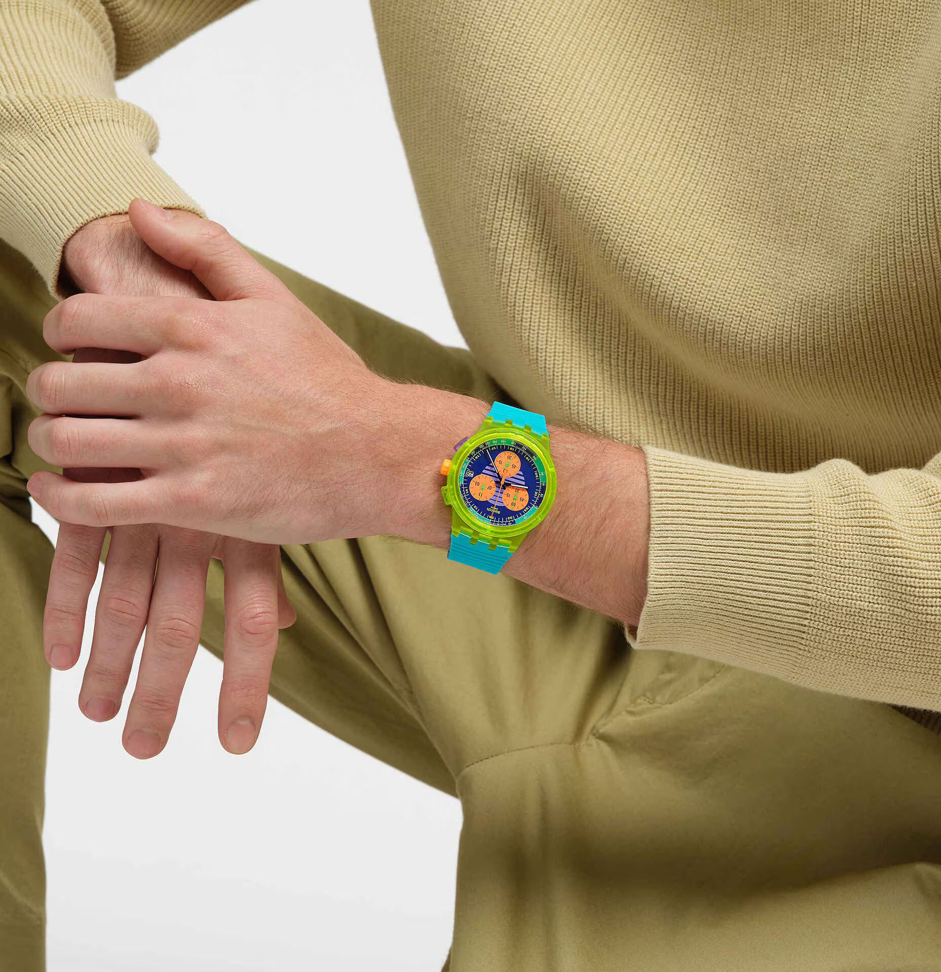 Swatch Susj404 Swatch Neon Wave