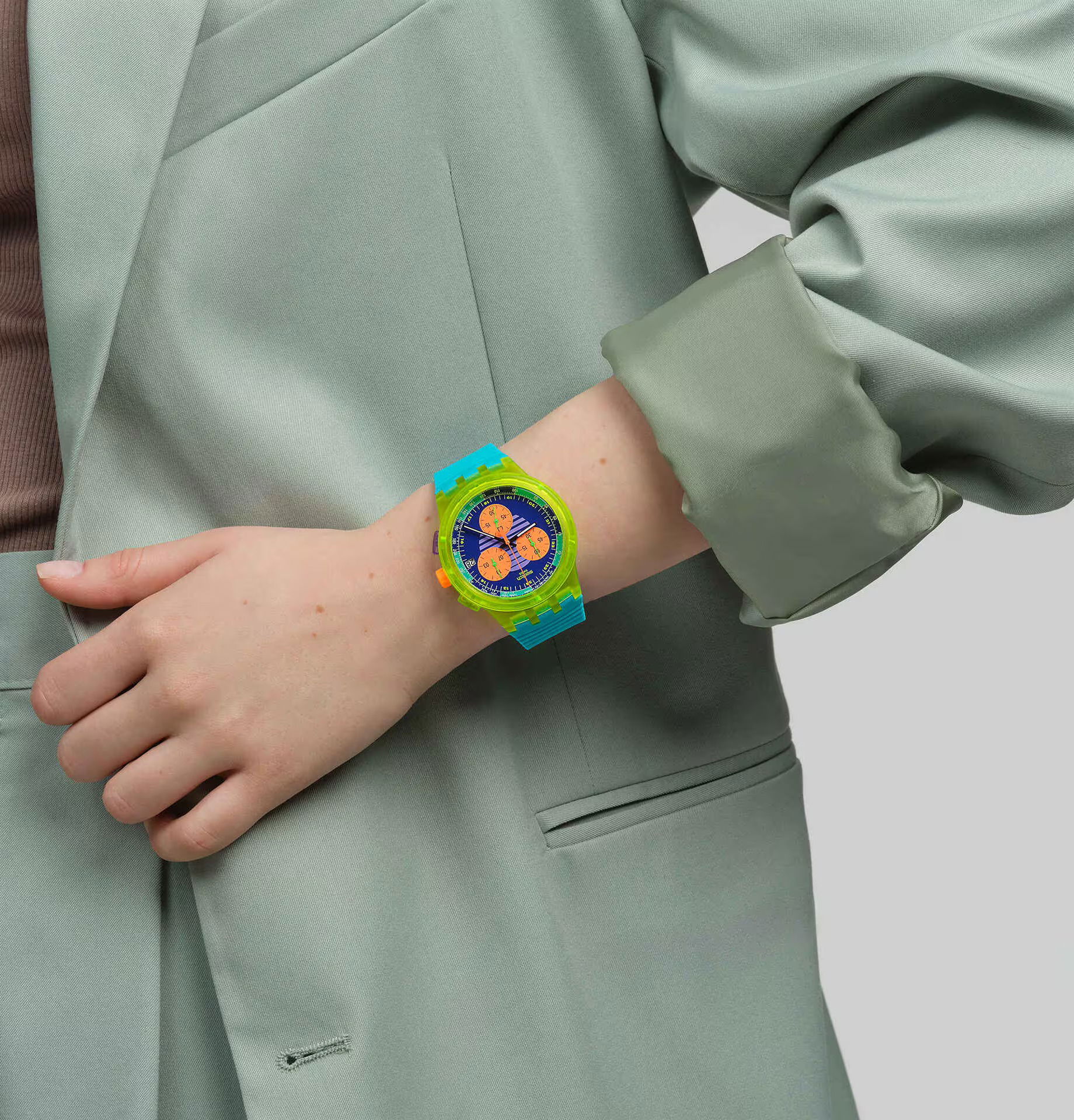 Swatch Susj404 Swatch Neon Wave