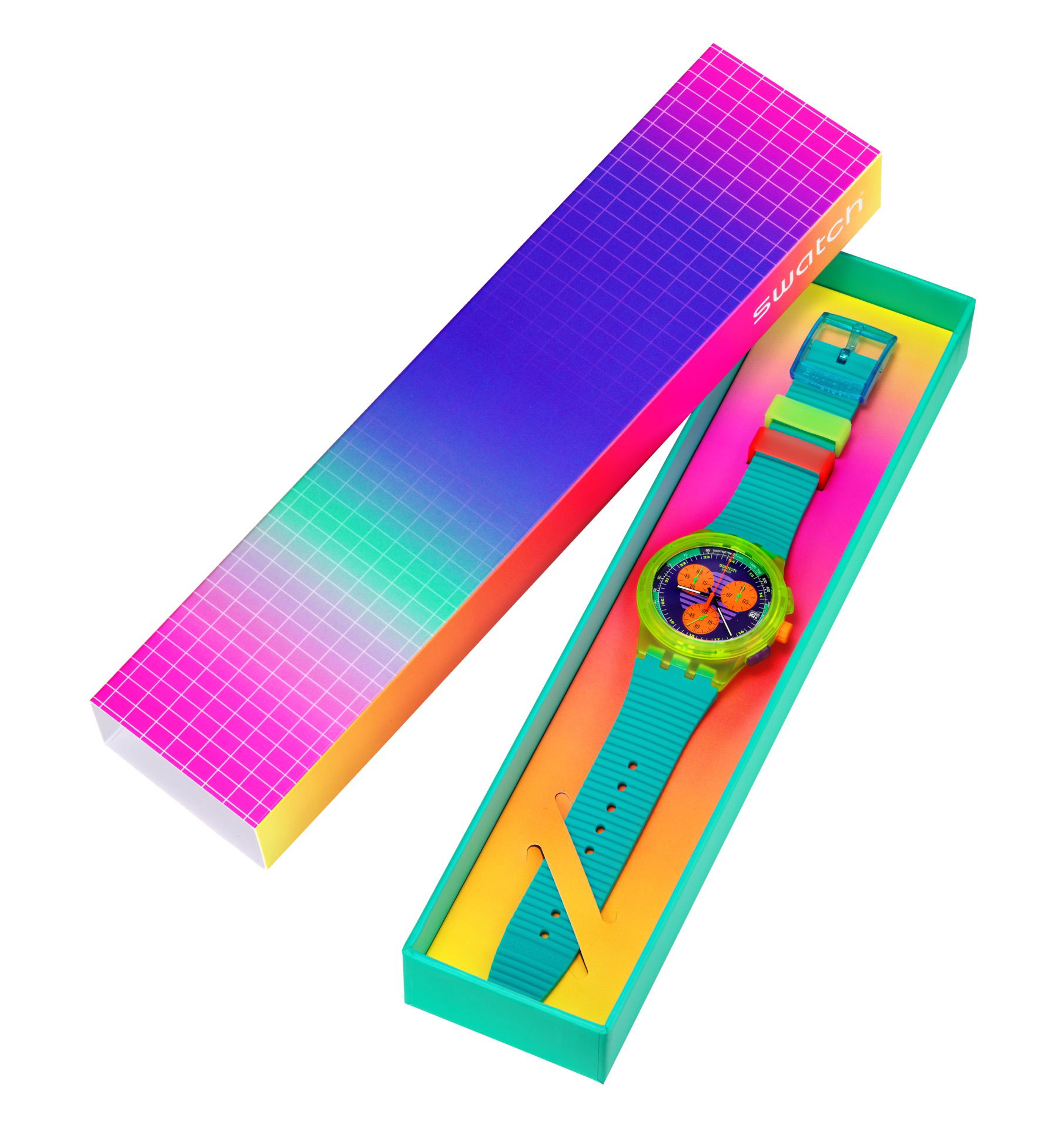 Swatch Susj404 Swatch Neon Wave