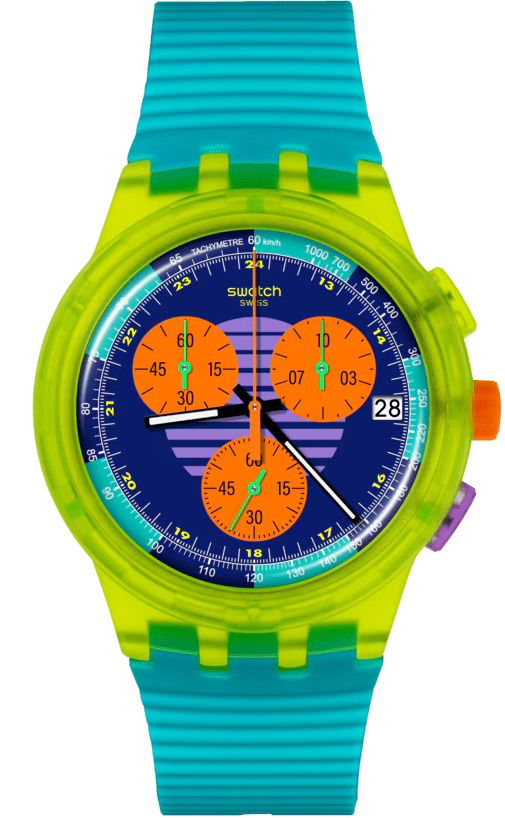 Swatch Susj404 Swatch Neon Wave