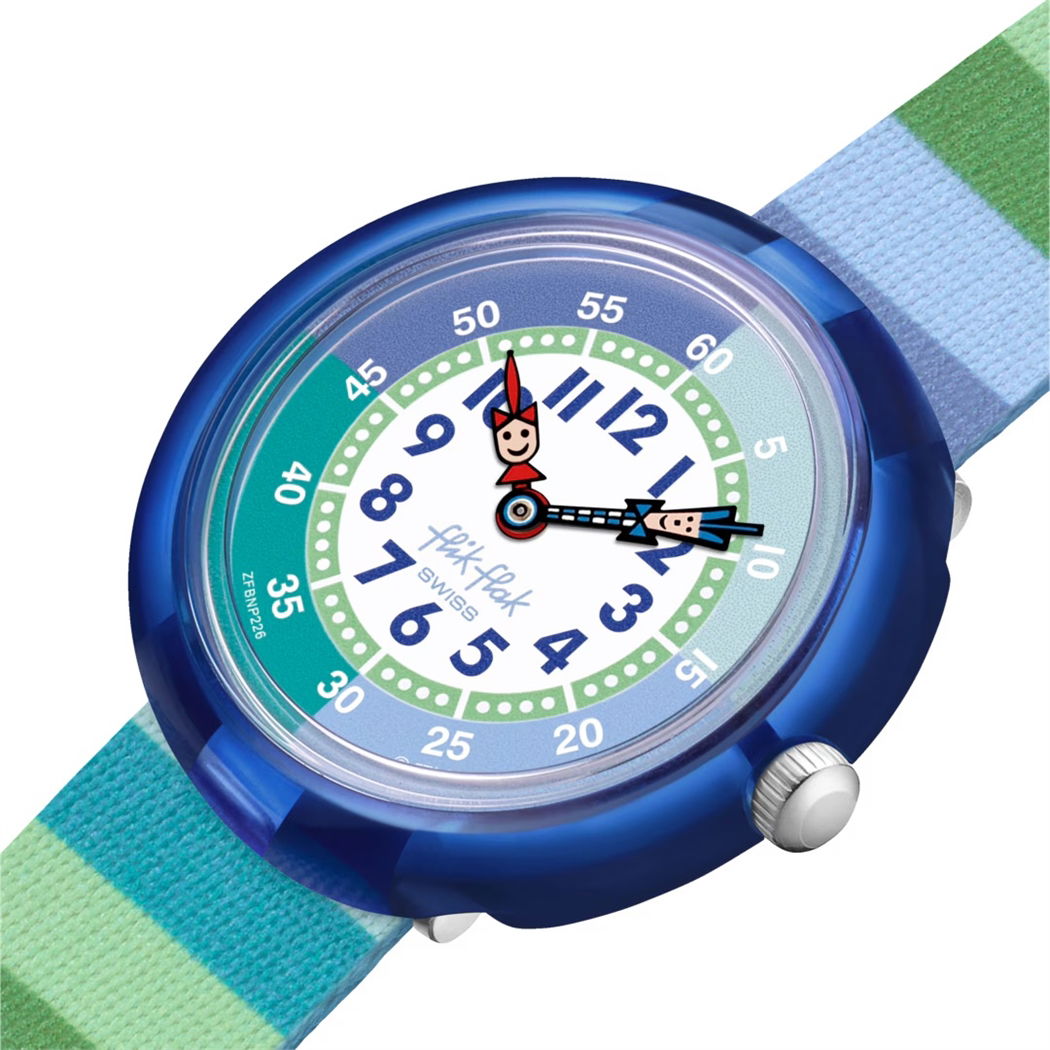 Flik Flak Fbnp226 STRİPY GREEN