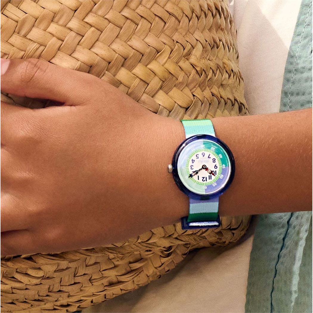 Flik Flak Fbnp226 STRİPY GREEN