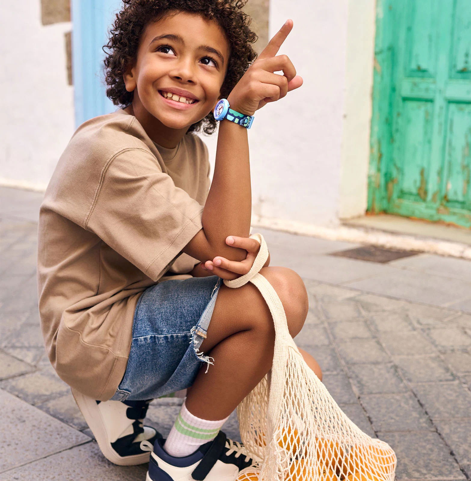 Flik Flak Fbnp227 Smiling Clouds Çocuk Kol Saati