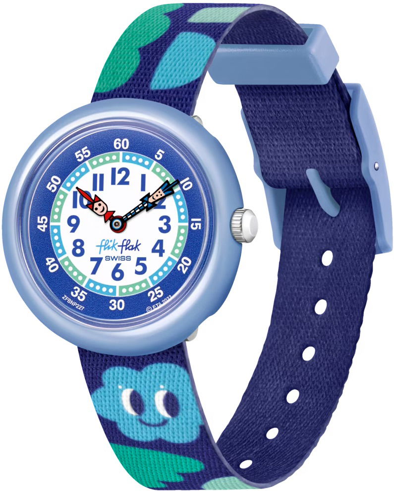 Flik Flak Fbnp227 Smiling Clouds Çocuk Kol Saati