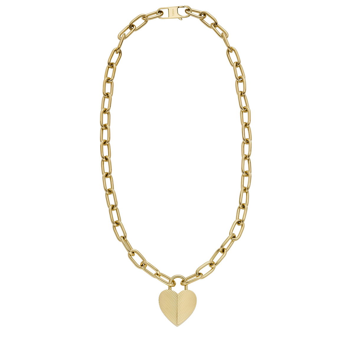 Fossil Takı Jf04656-710 Kalpli Kadın Kolye