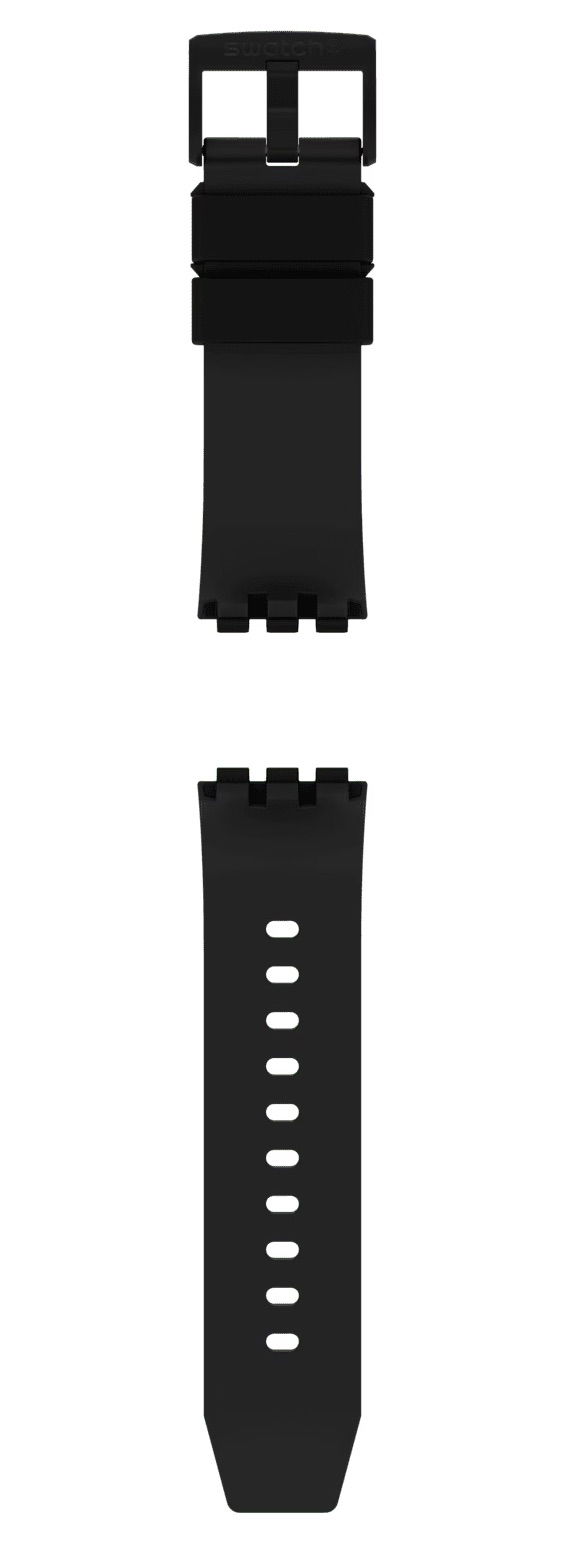 Swatch Big Bold Uyumlu Silikon Kordon Asb03b100