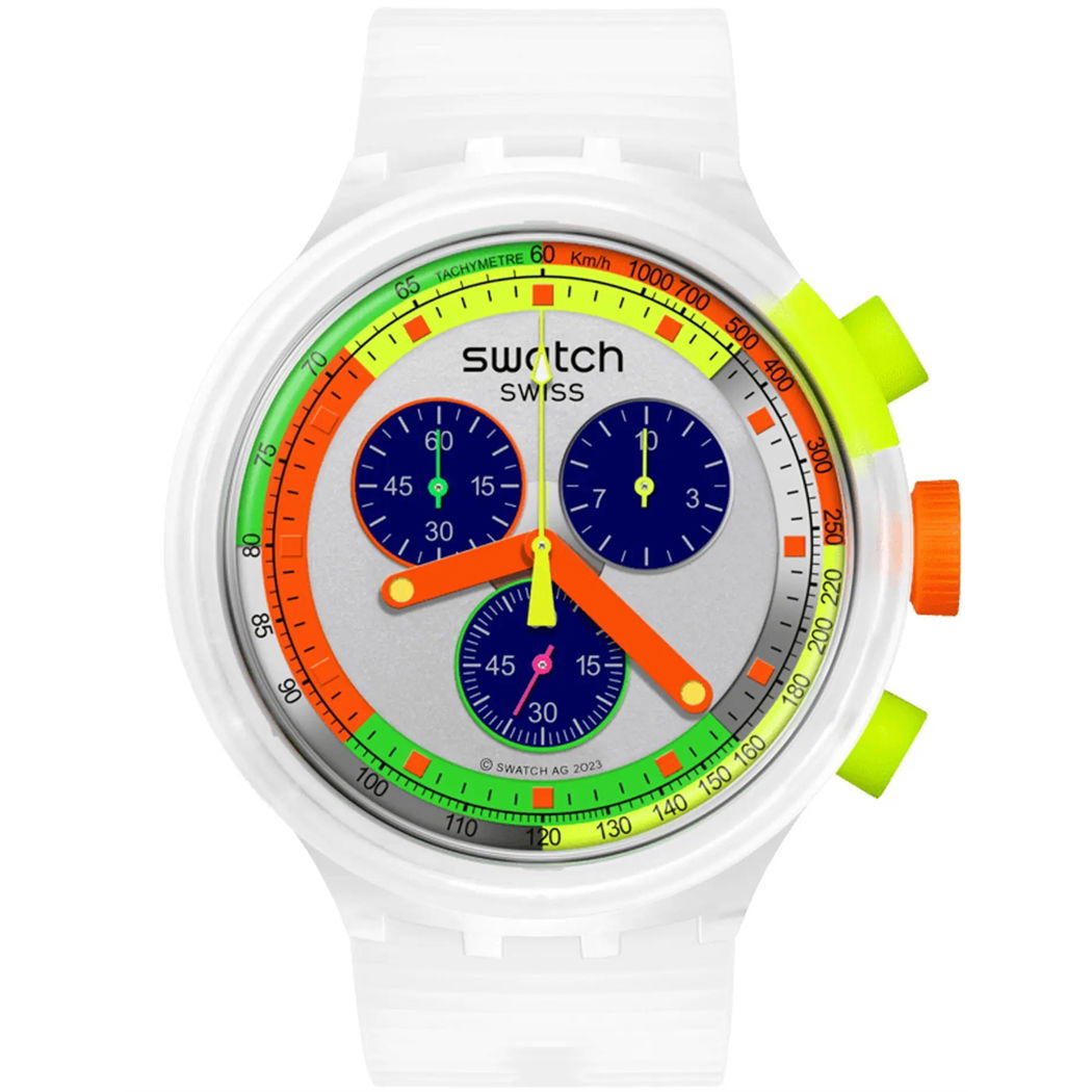 Swatch Sb02k100 Swatch Neon Jelly
