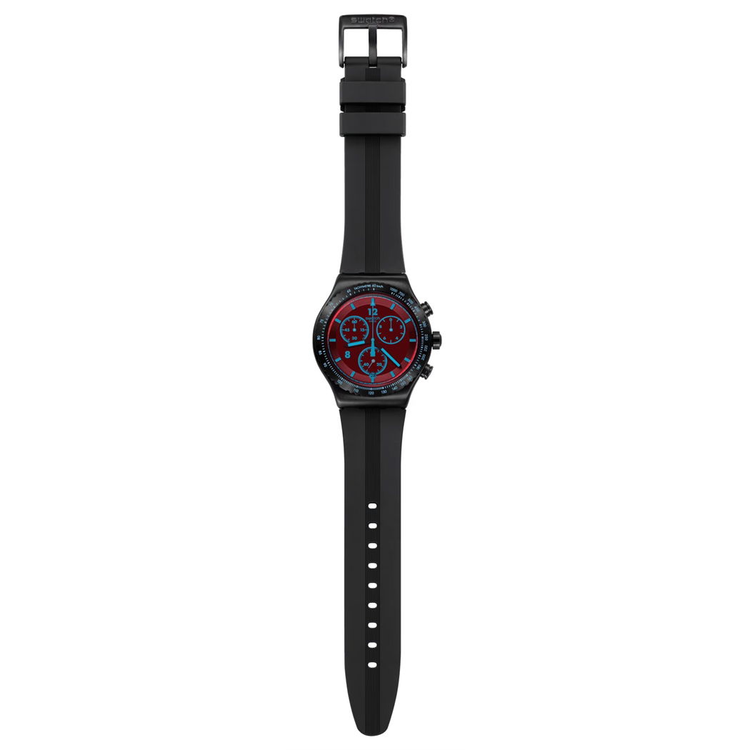 Swatch Yvb417 Crimson Mystique