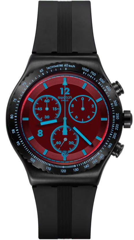 Swatch Yvb417 Crimson Mystique Erkek Kol Saati
