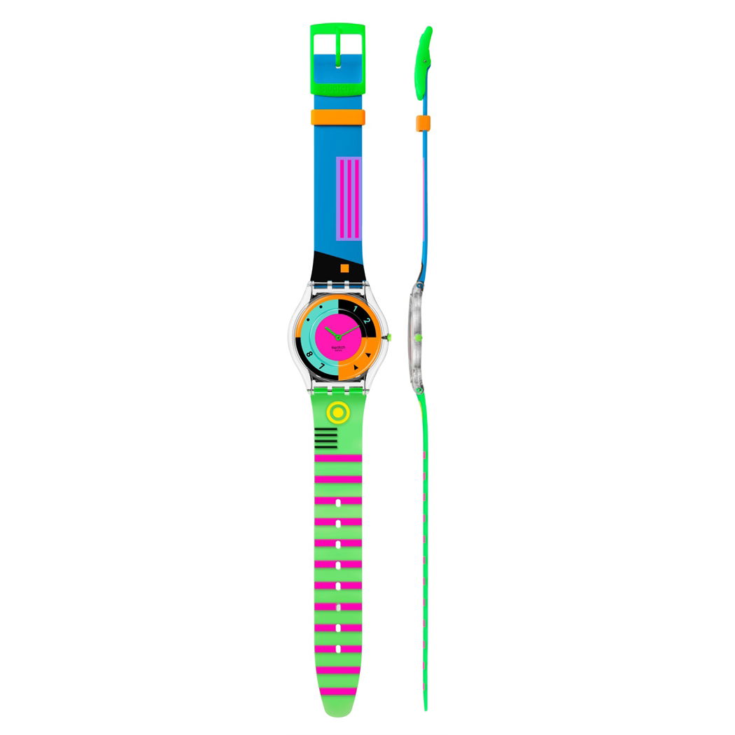 Swatch Ss08k119 Swatch Neon Hot Racer