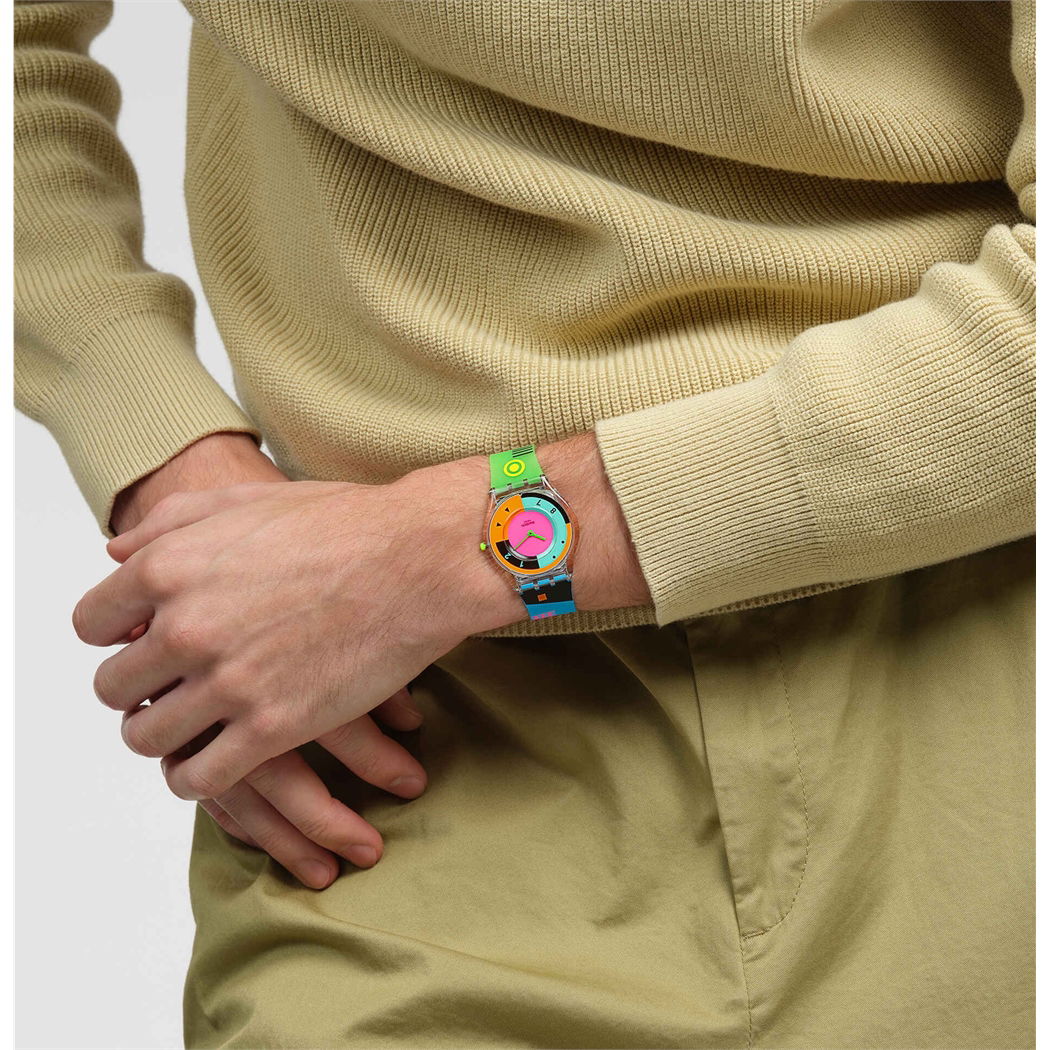 Swatch Ss08k119 Swatch Neon Hot Racer