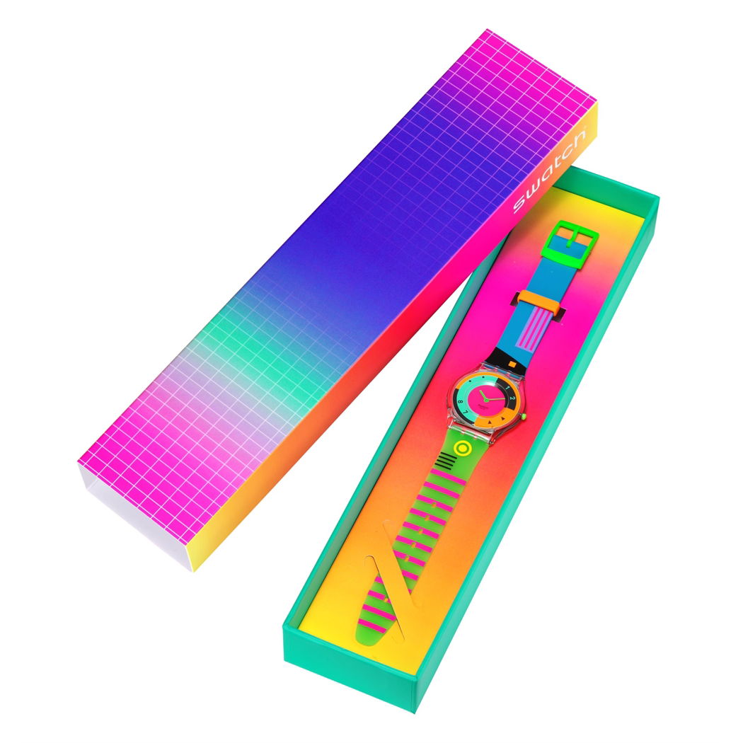 Swatch Ss08k119 Swatch Neon Hot Racer