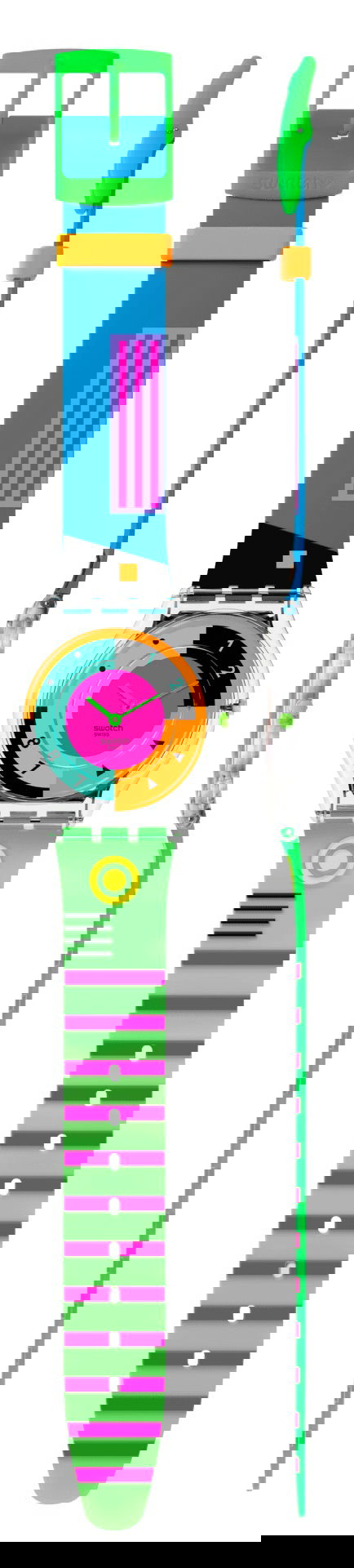 Swatch Ss08k119 Swatch Neon Hot Racer