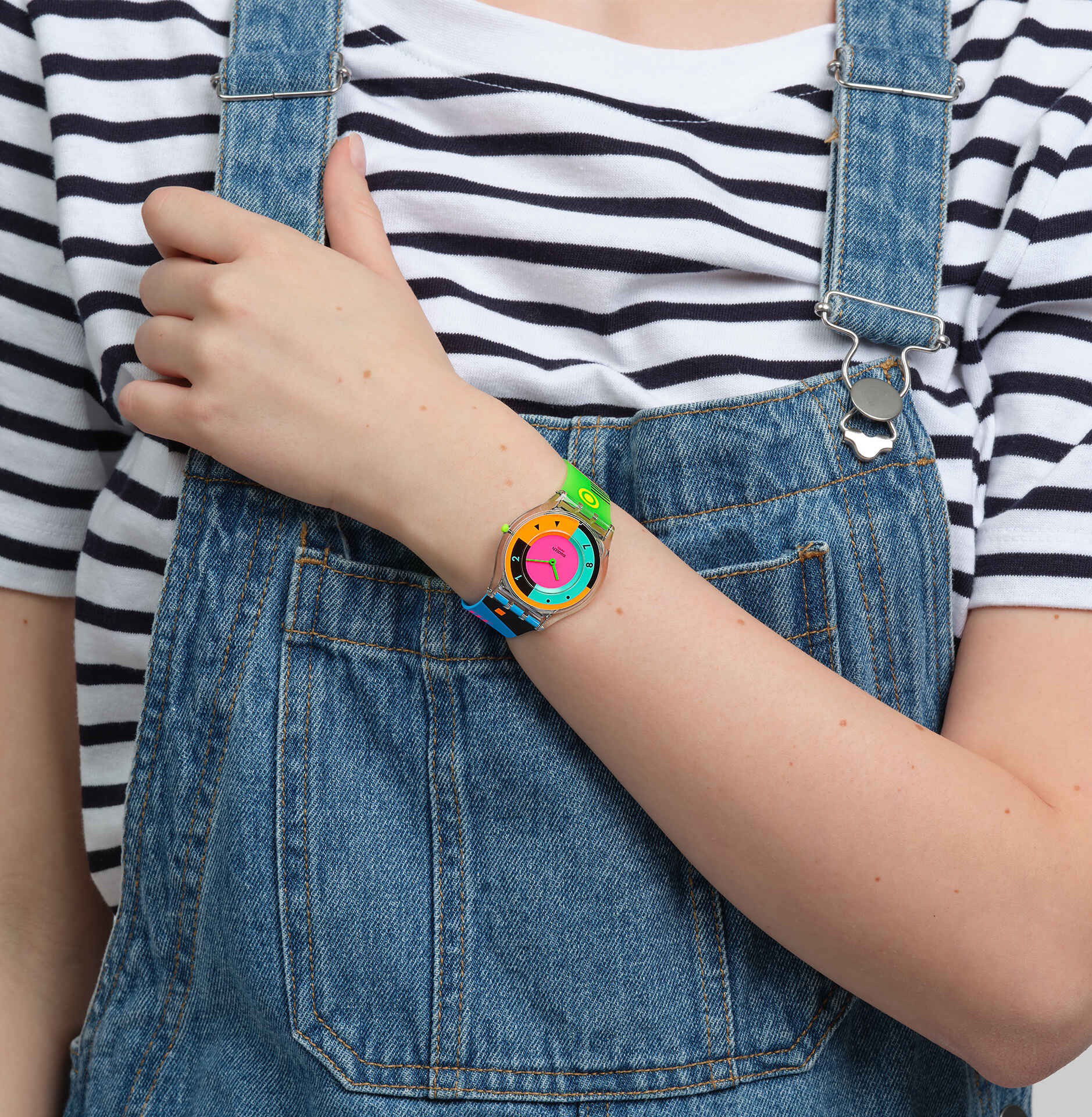 Swatch Ss08k119 Swatch Neon Hot Racer