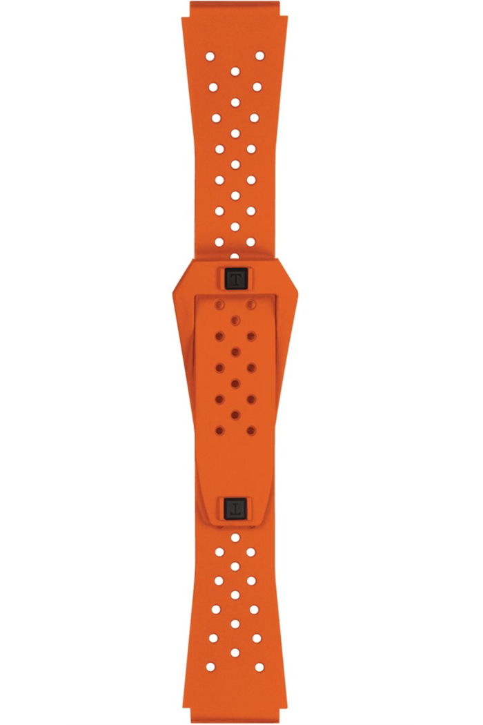 Tissot Orijinal Sideral S Turuncu Kauçuk Kayış T852048861