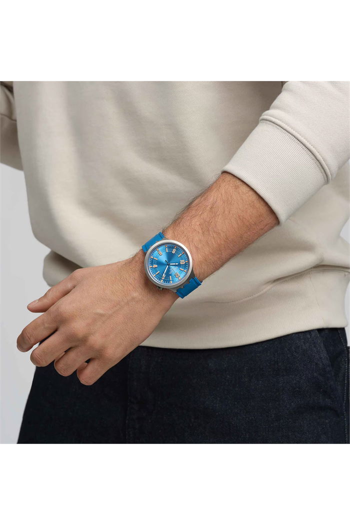 Swatch Sb07s115  Blue In The Works