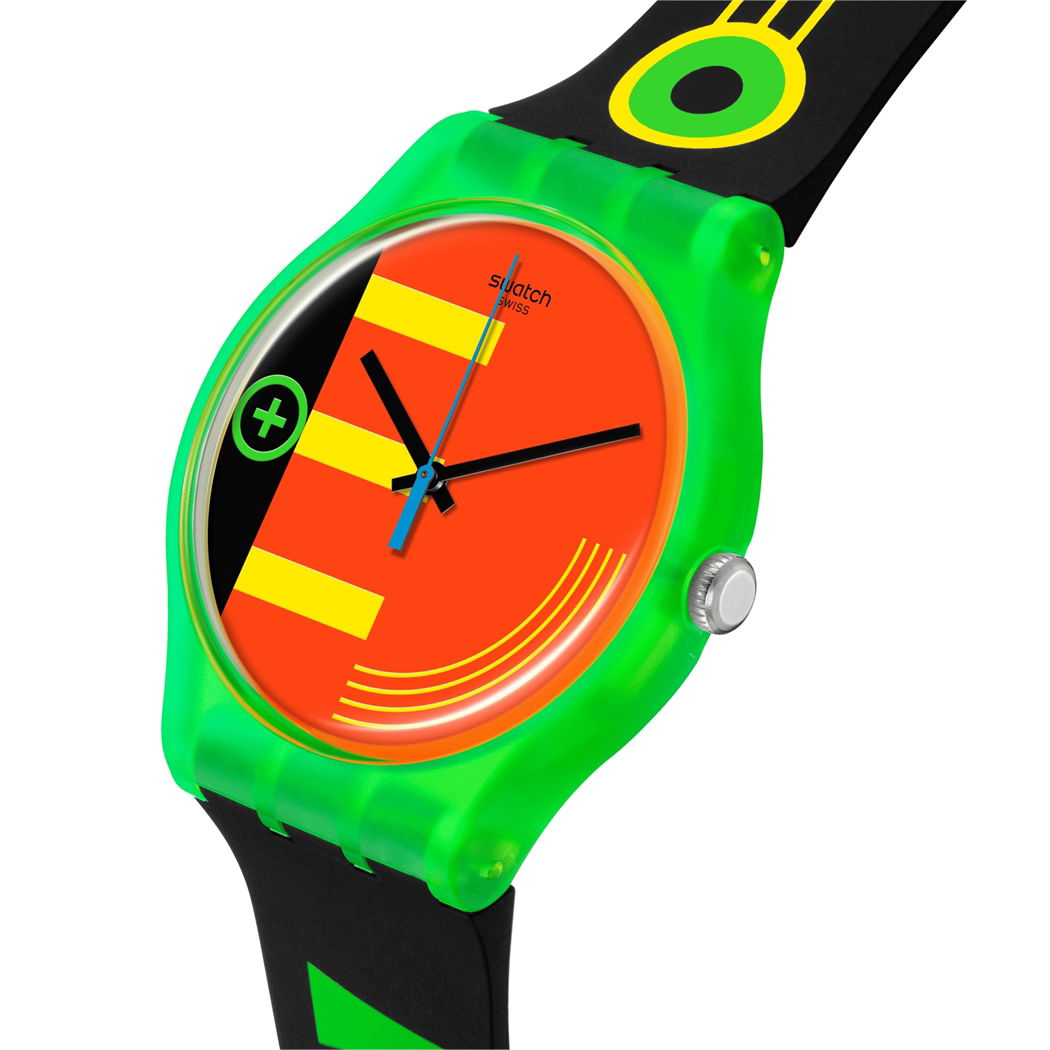 Swatch So29g106 Neon Rider Kol Saati