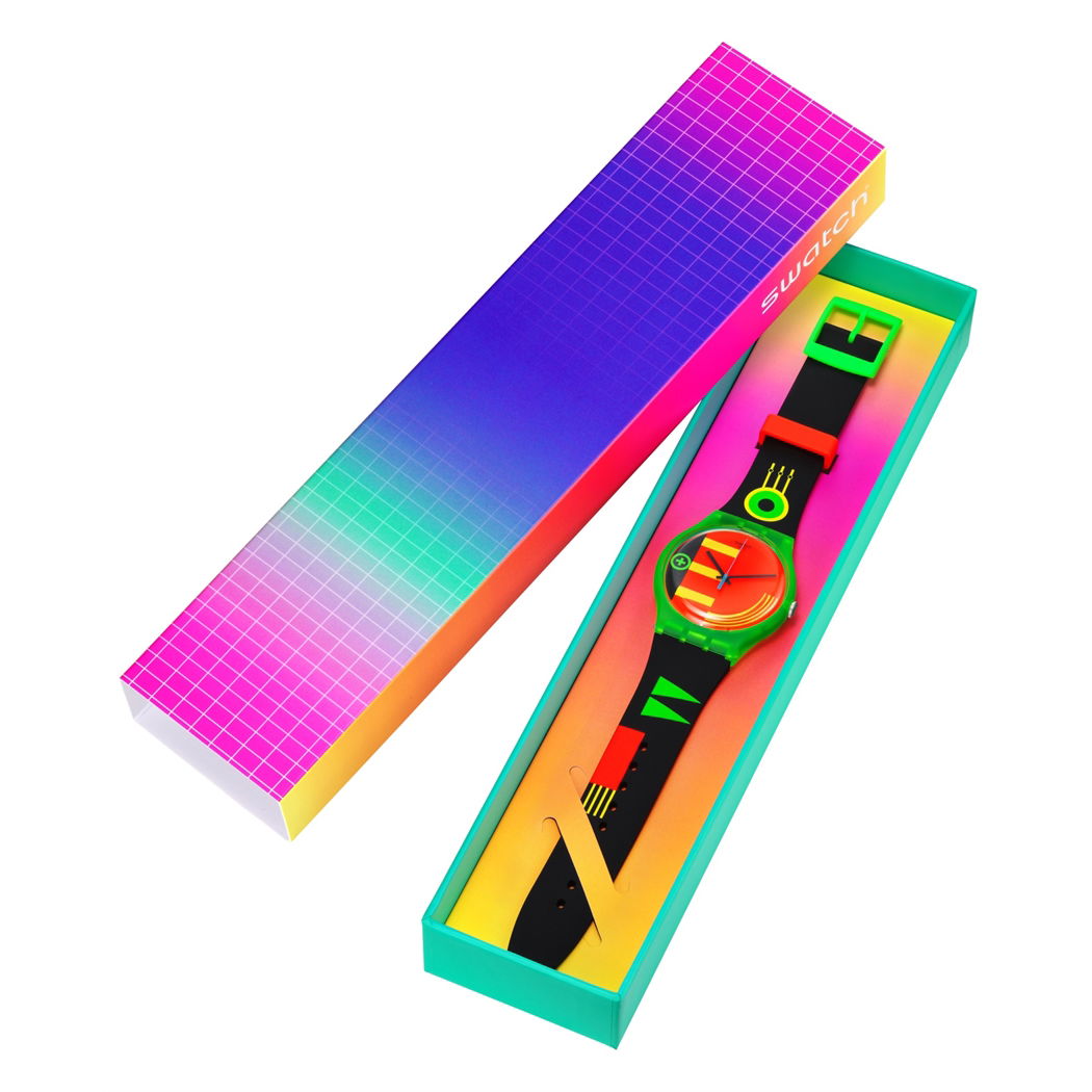 Swatch So29g106 Neon Rider Kol Saati