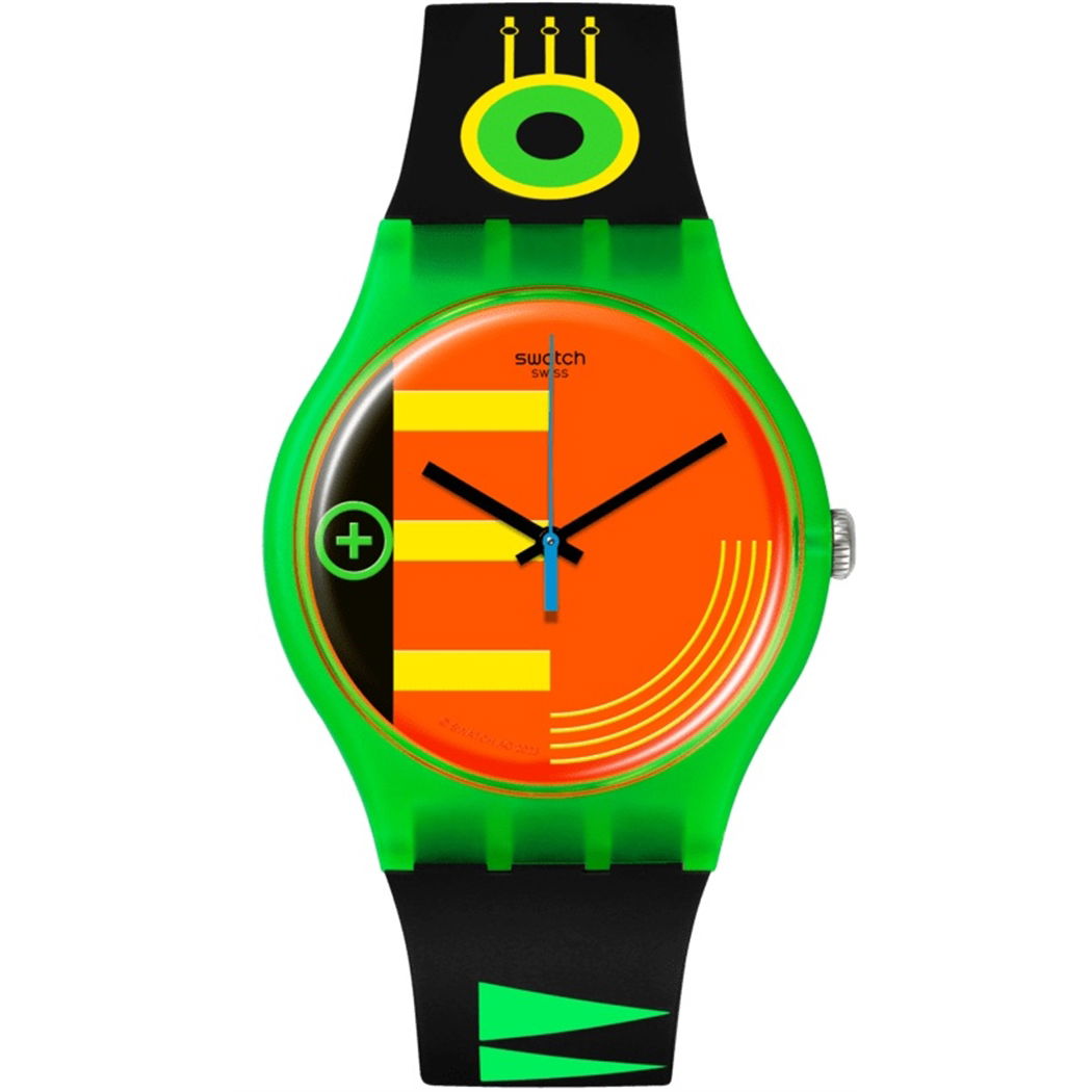 Swatch So29g106 Neon Rider Kol Saati