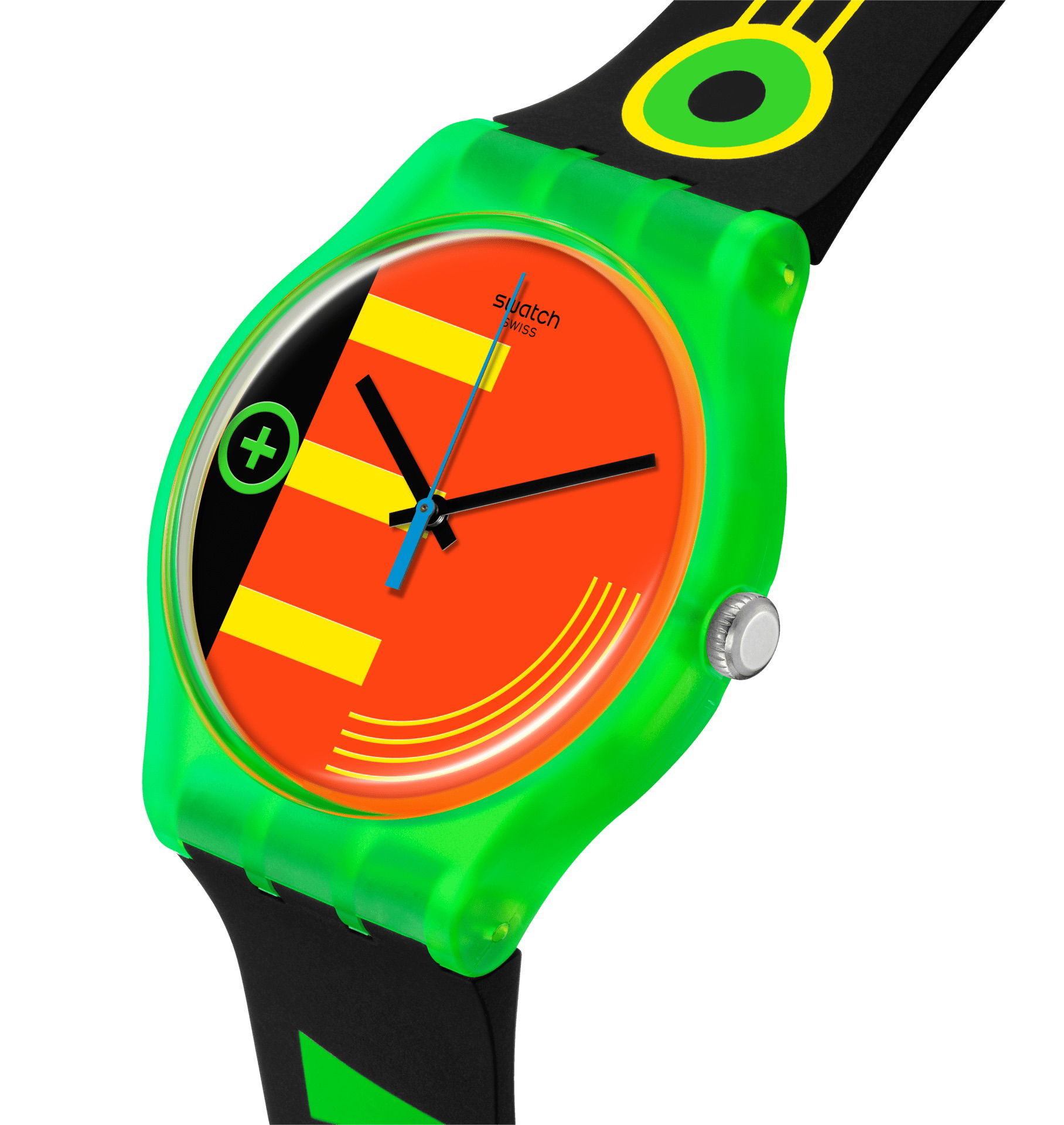 Swatch So29g106 Neon Rider Kol Saati