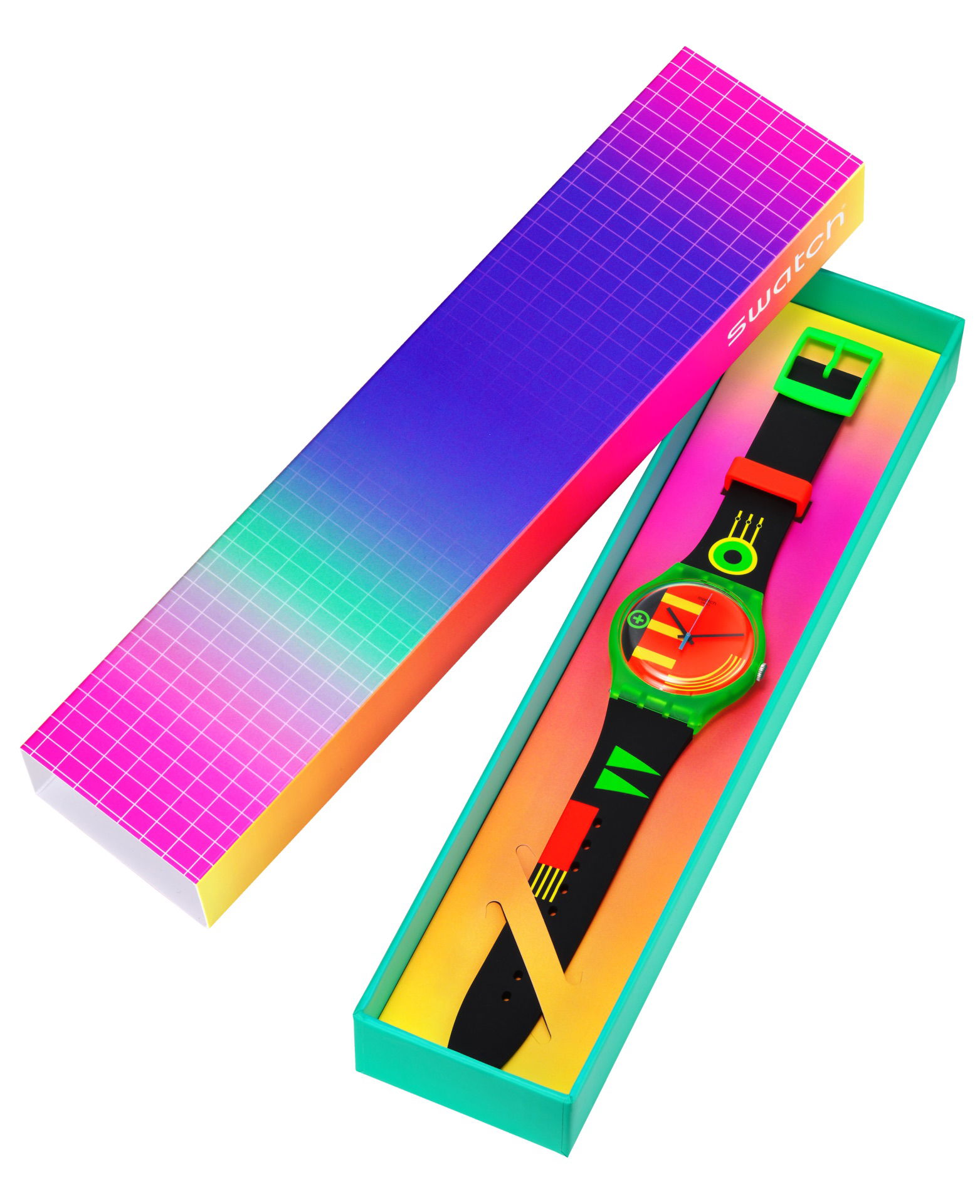 Swatch So29g106 Neon Rider Kol Saati