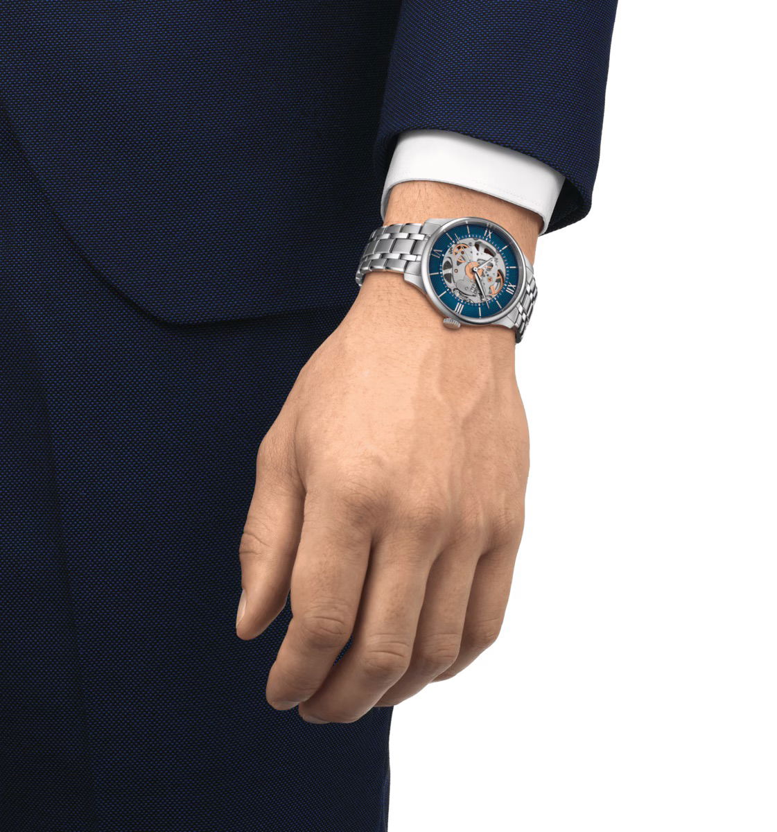 Tissot Chemin des Tourelles Skeleton 39mm T1398361104800 - Otomatik Erkek Saati (T139.836.11.048.00)