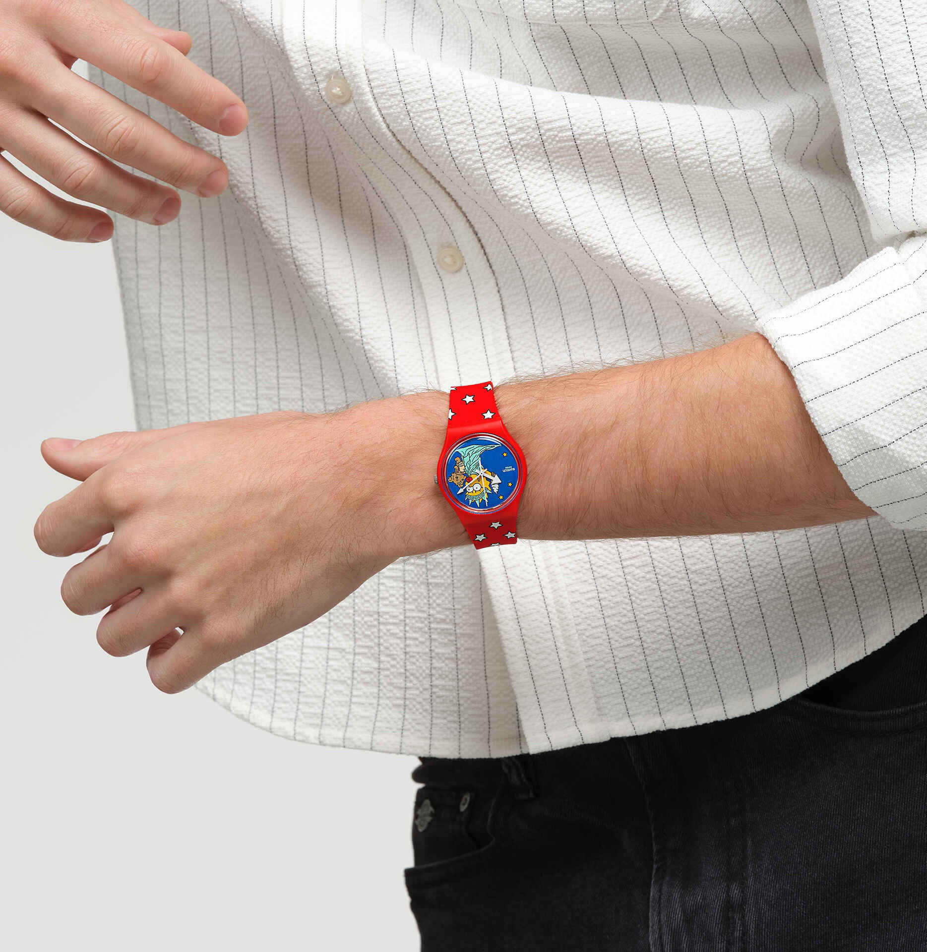 Swatch So28z120 LITTLE LADY LIBERTY