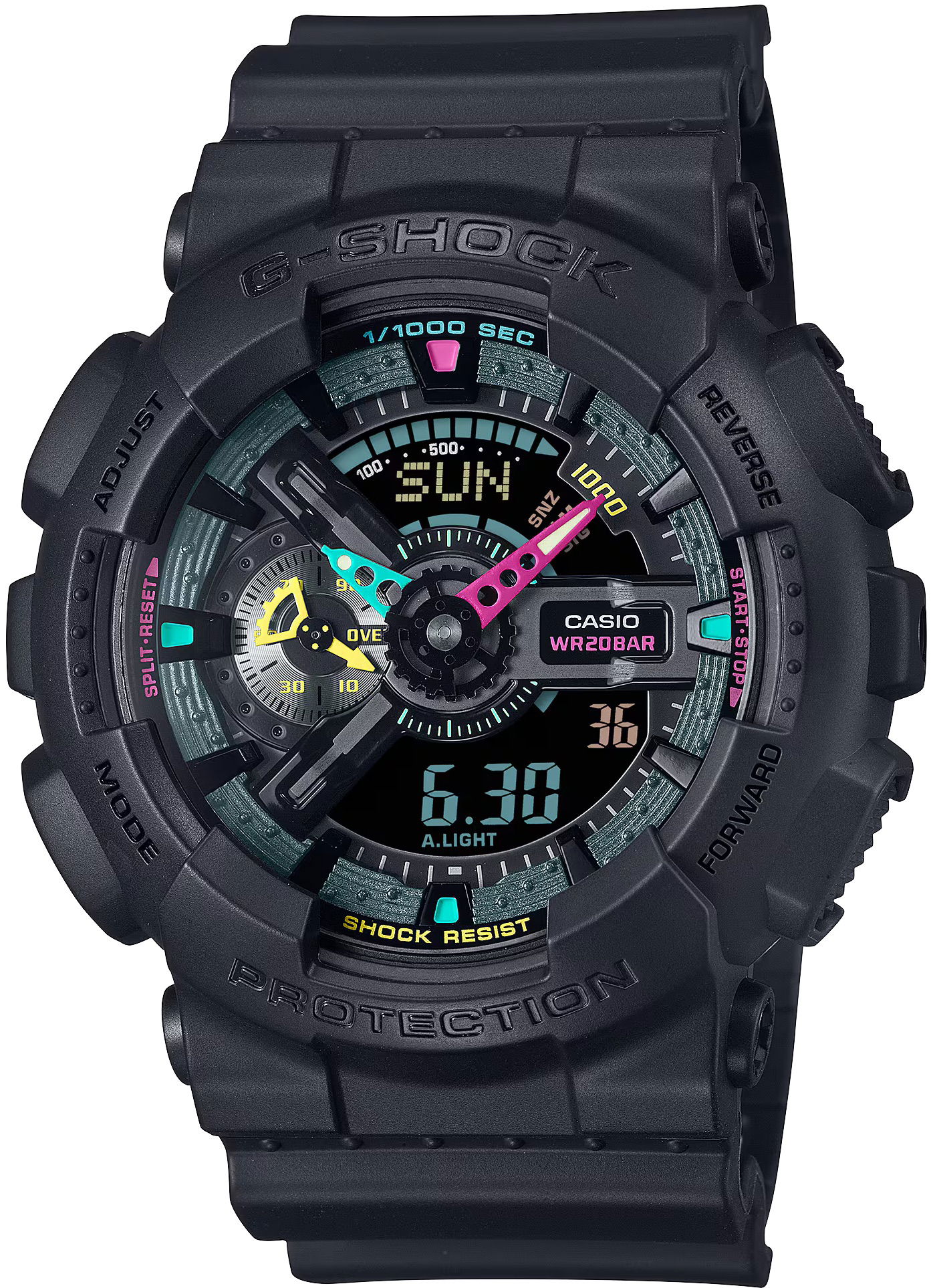Casio Ga-110Mf-1Adr G-Shock Analog-Dijital Erkek Kol Saati