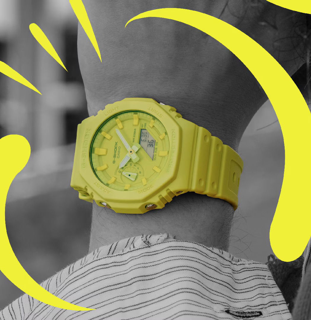 Casio Ga-2100-9A9dr G-Shock Kol Saati