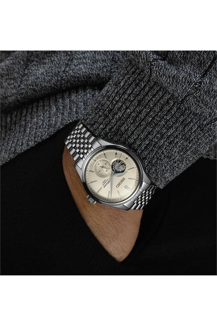 Seiko SPB469J Presage Classic Series Shiro-iro Open Heart Otomatik Erkek Kol Saati