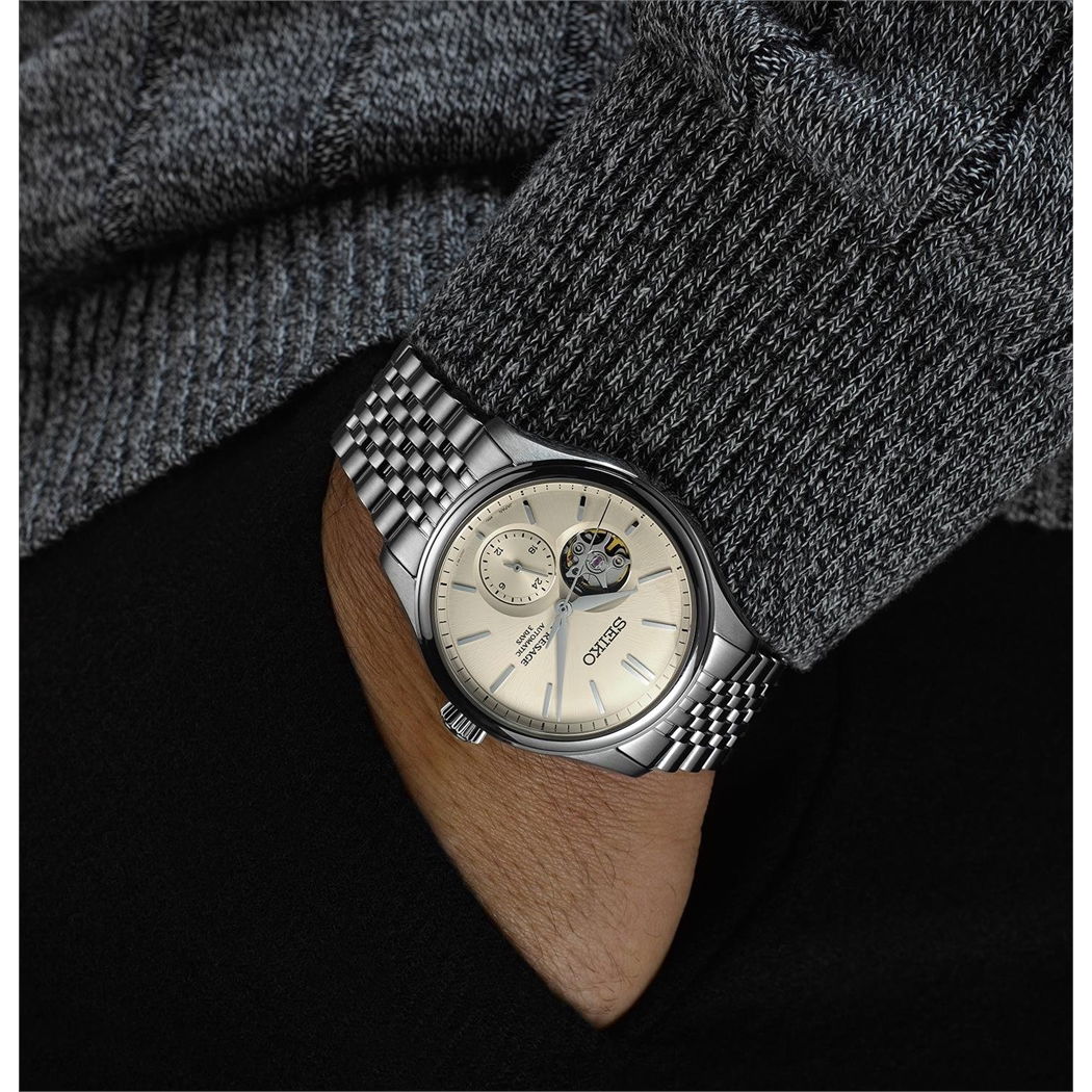 Seiko SPB469J Presage Classic Series Shiro-iro Open Heart Otomatik Erkek Kol Saati