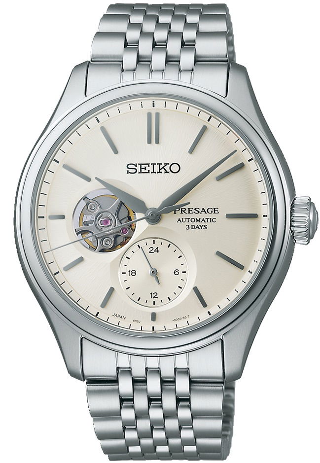 Seiko Presage Spb469j1 (Spb469j) Classic Series Shiro-iro Open Heart Otomatik Erkek Kol Saati