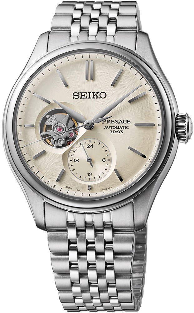 Seiko Presage Spb469j1 (Spb469j) Classic Series Shiro-iro Open Heart Otomatik Erkek Kol Saati