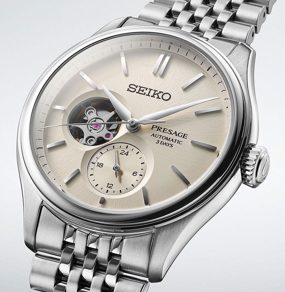Seiko Presage Spb469j1 (Spb469j) Classic Series Shiro-iro Open Heart Otomatik Erkek Kol Saati