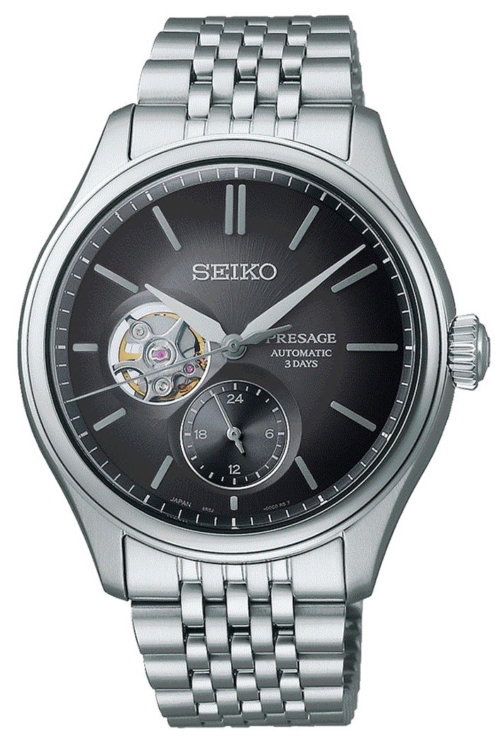 Seiko Spb471j Presage Classic Sumi-iro Open Heart