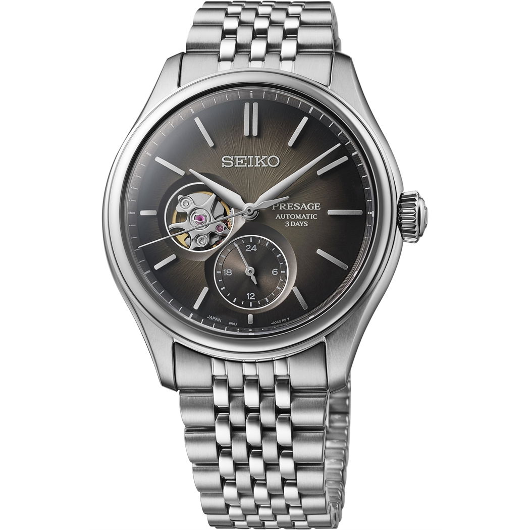 Seiko Spb471j Presage Classic Sumi-iro Open Heart