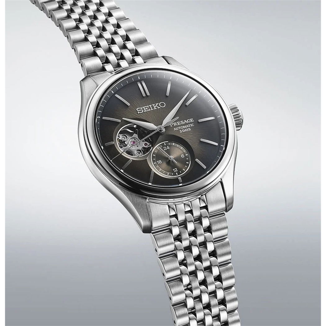 Seiko Spb471j Presage Classic Sumi-iro Open Heart