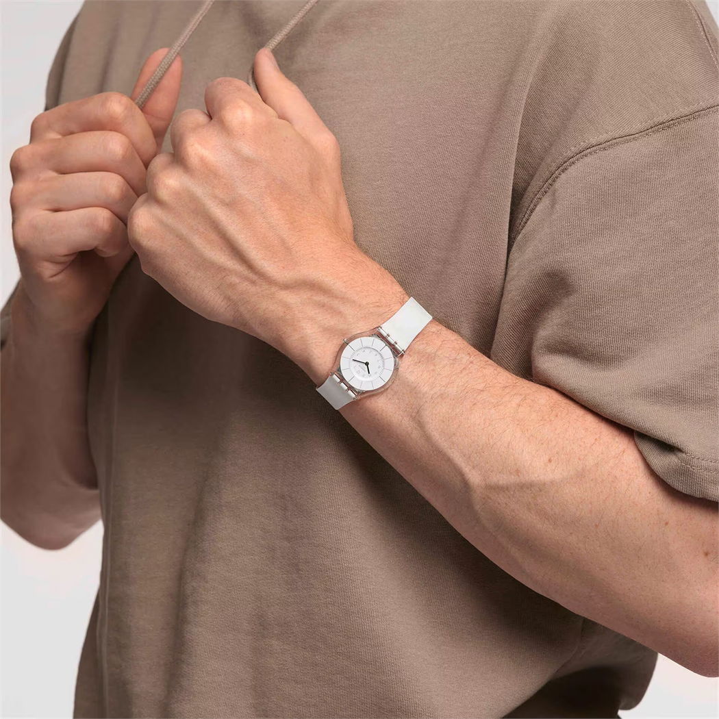 Swatch Ss08k102-S14 WHITE CLASSINESS