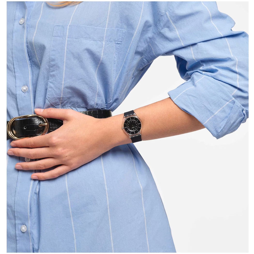 Swatch Ss08k103 BLACK CLASSINESS