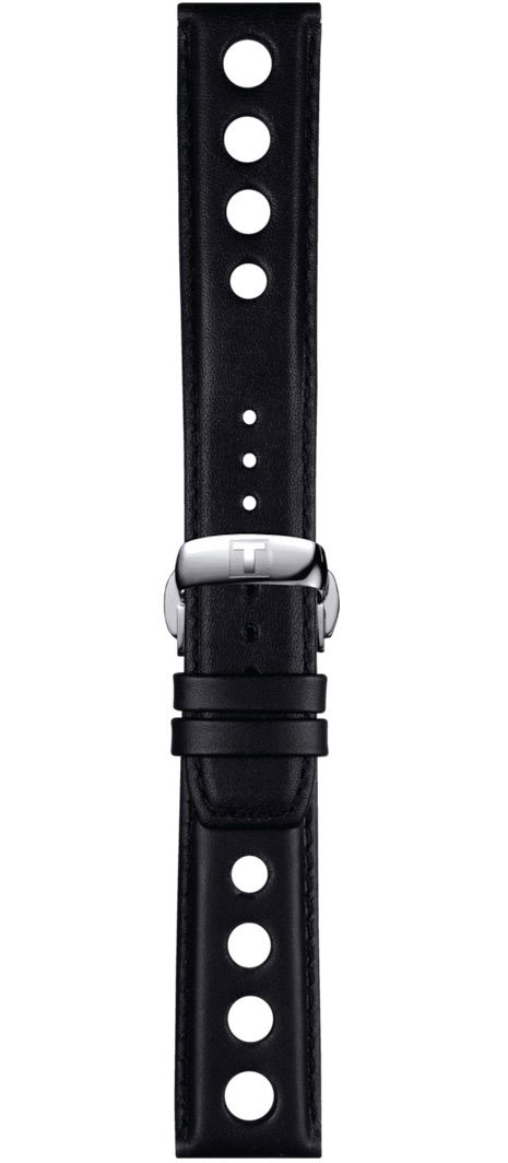 Tissot Orijinal Klipsli Siyah Deri Kayış T852037163