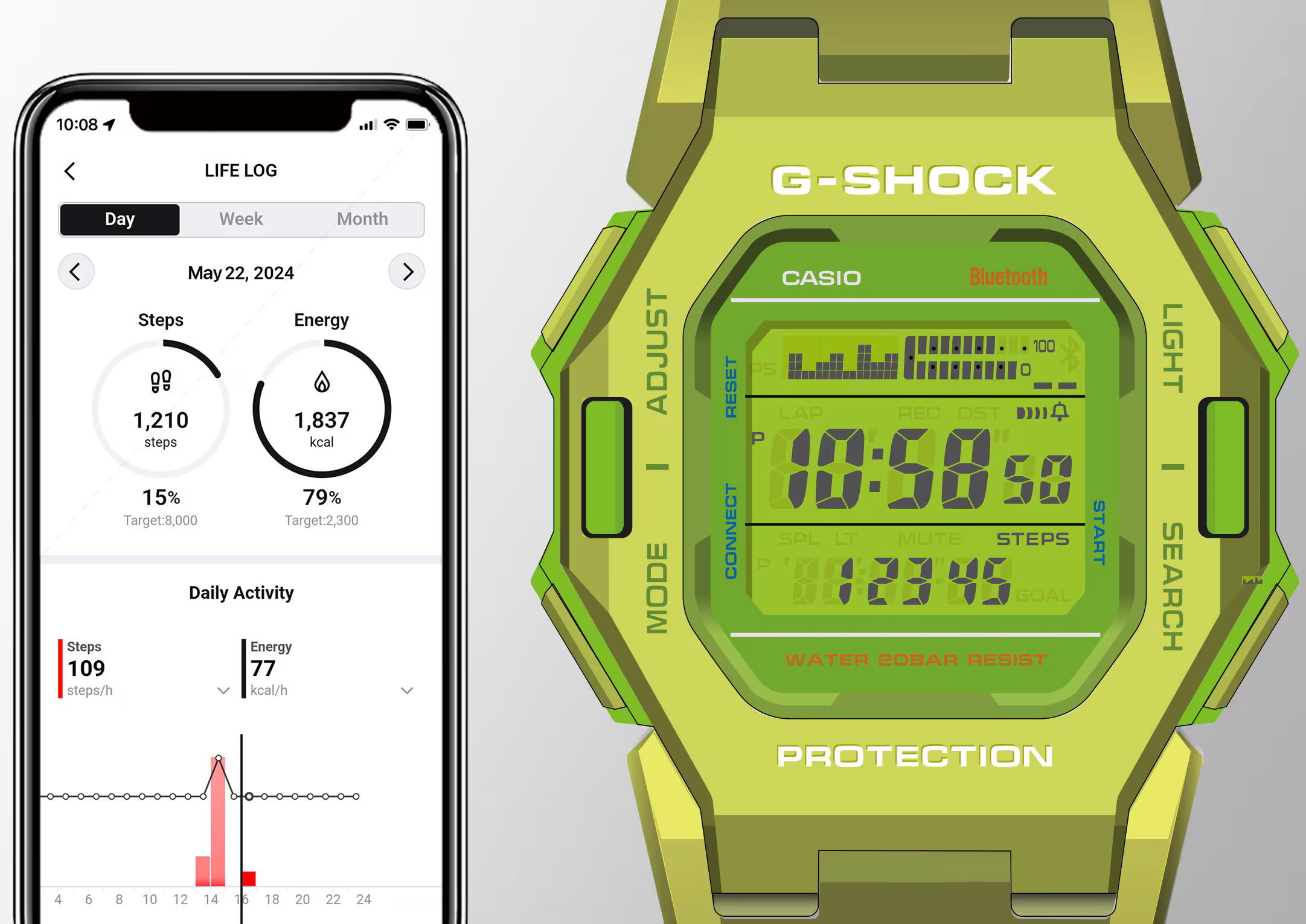 Casio Gd-B500s-3Dr G-Shock Erkek Kol Saati