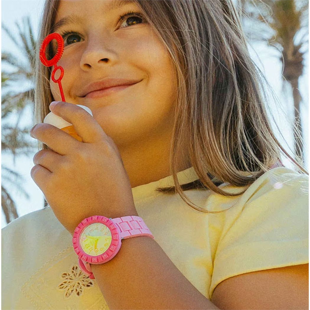 Flik Flak Fcsp125 Pink Splash Çocuk Kol Saati