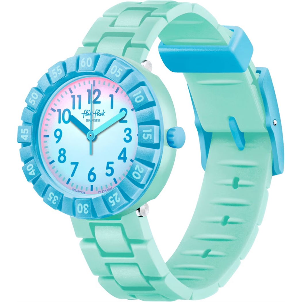 Flik Flak Fcsp126 Blue Splash Çocuk Kol Saati 