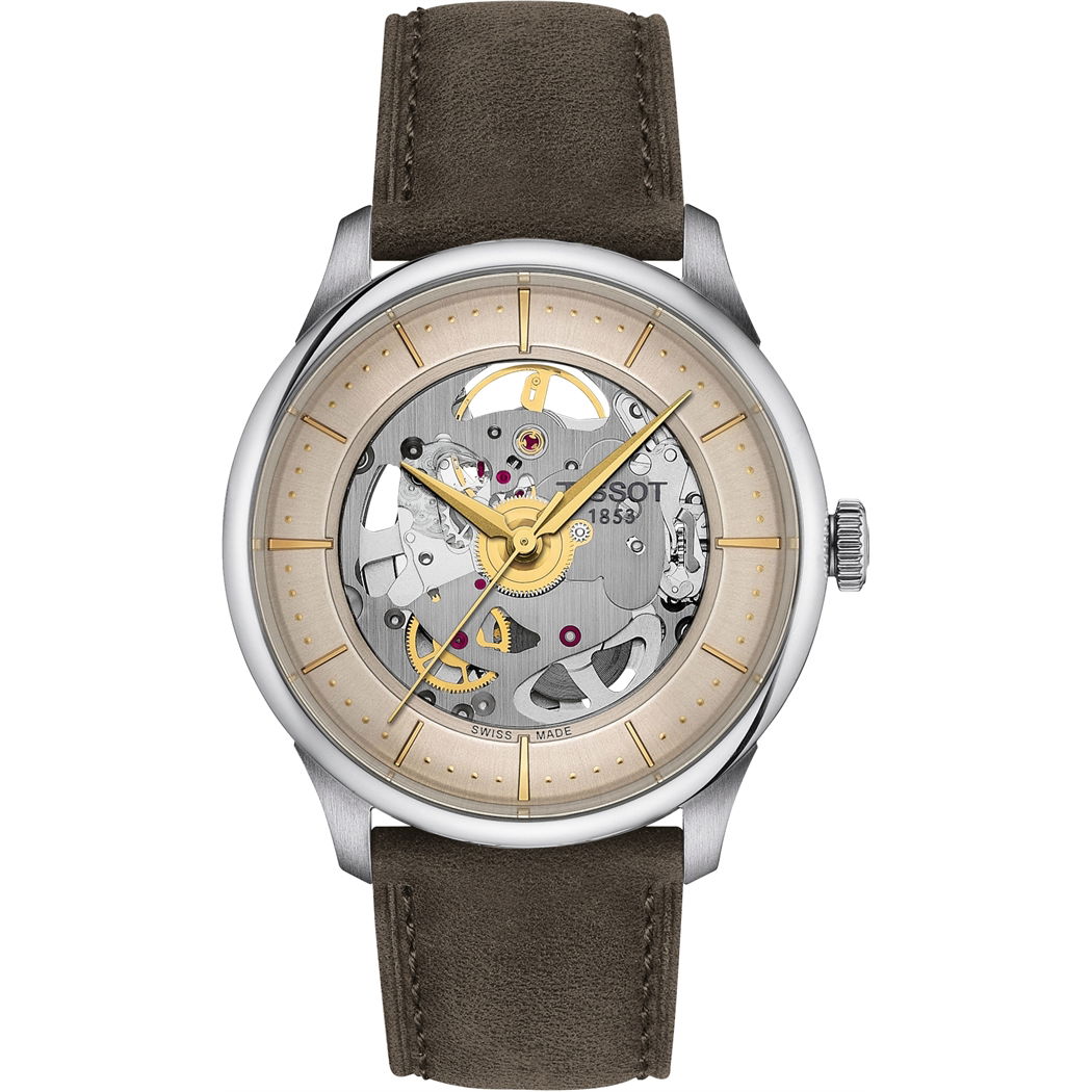 Tissot Chemin Des Tourelles Squelette T139.836.16.261.00