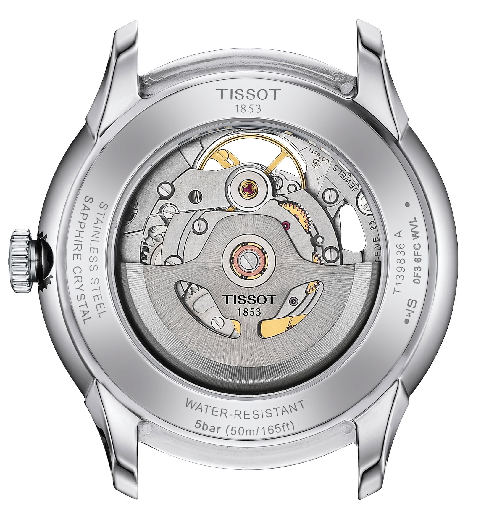 Tissot Chemin des Tourelles Skeleton 39mm T1398361626100 - Otomatik Erkek Saati (T139.836.16.261.00)